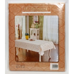 Скатерть 3D Jacguard "MONFINO" тканевая (140 х 220 см)