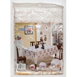 Скатертина Lurex з мереживом «HOME PLUS» (150 х 220 см)