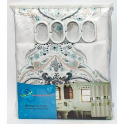 Штора для ванной комнаты тканевая "HOME PLUS" (180 х 180 см)