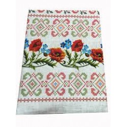 Скатертина "українського стилю" з тканини "MONFINO" (140х180см)